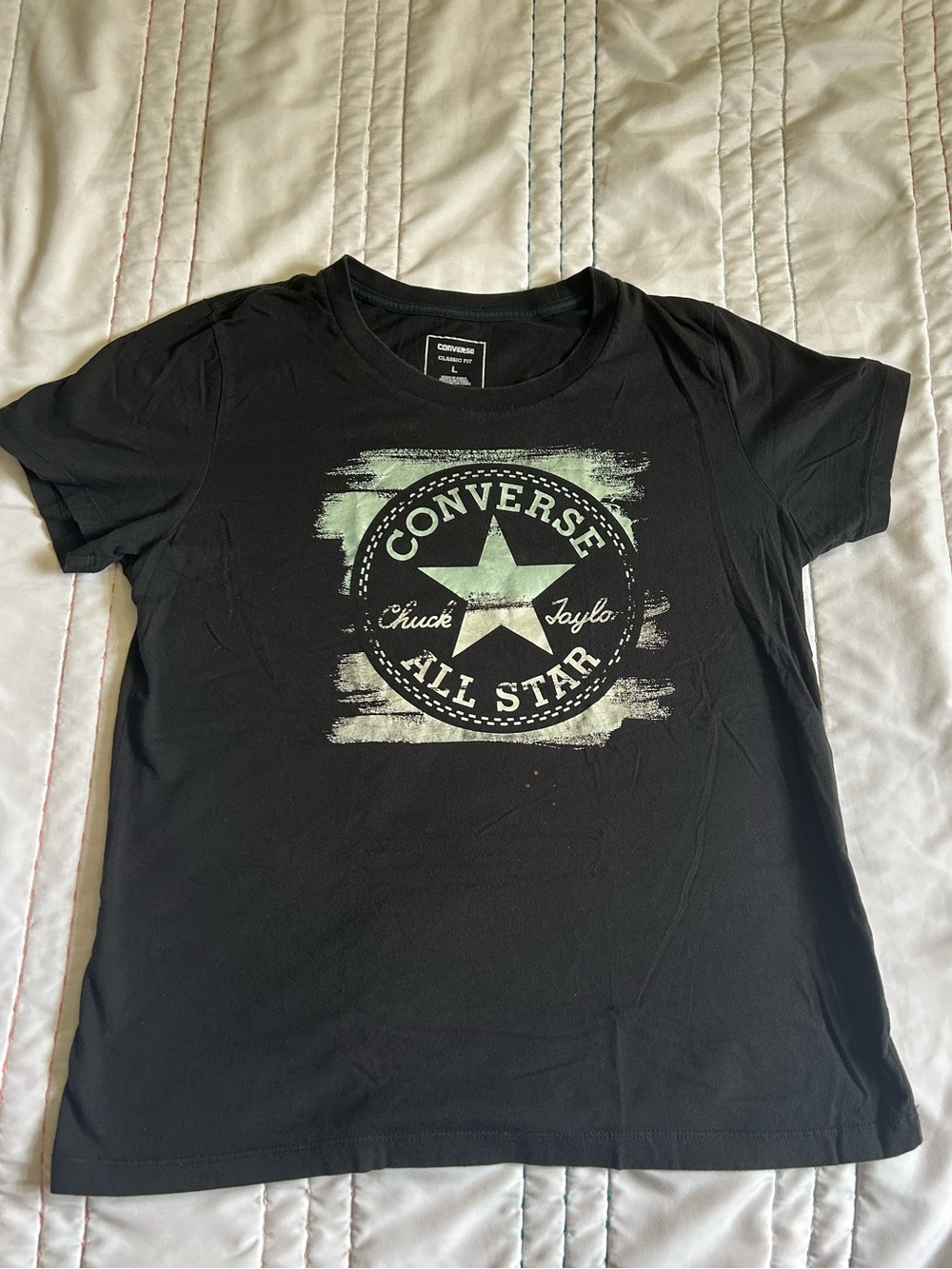 Black Converse Shirt